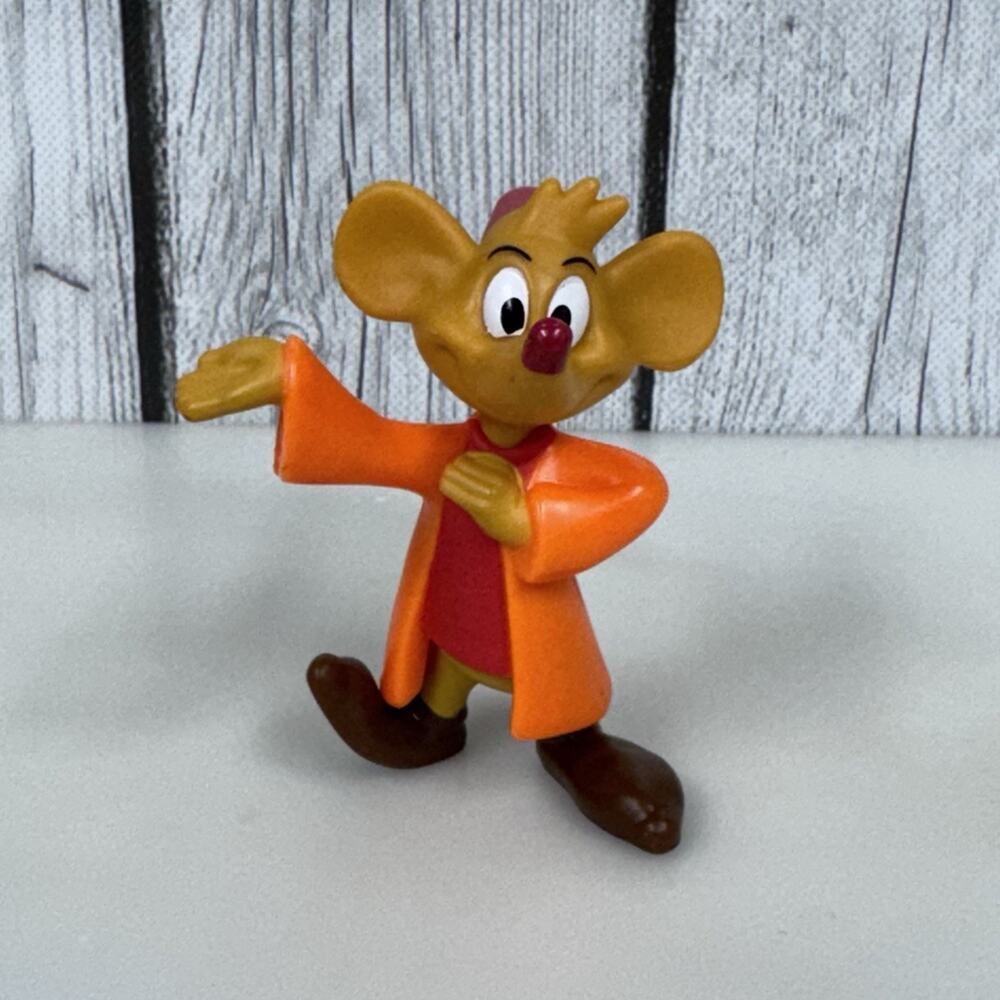 Disney Cinderella Jaq Mouse 2.75" Figures Cake Topper Figurine